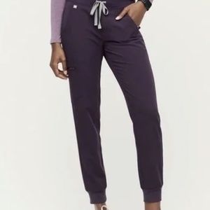 Figs Zamora Jogger Pant Scrubs Purple Shadow XL Petite